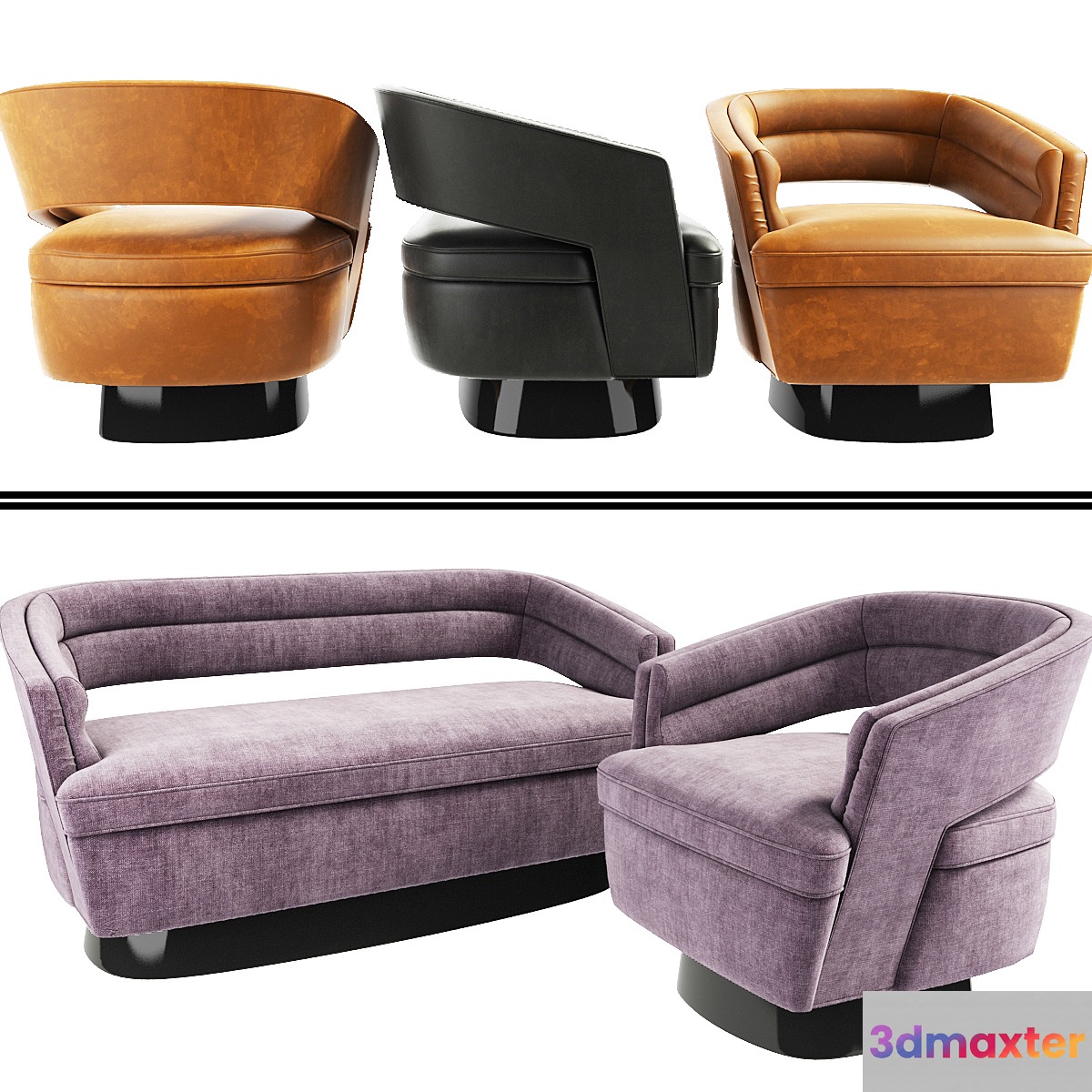 Russel Armchair And Sofa