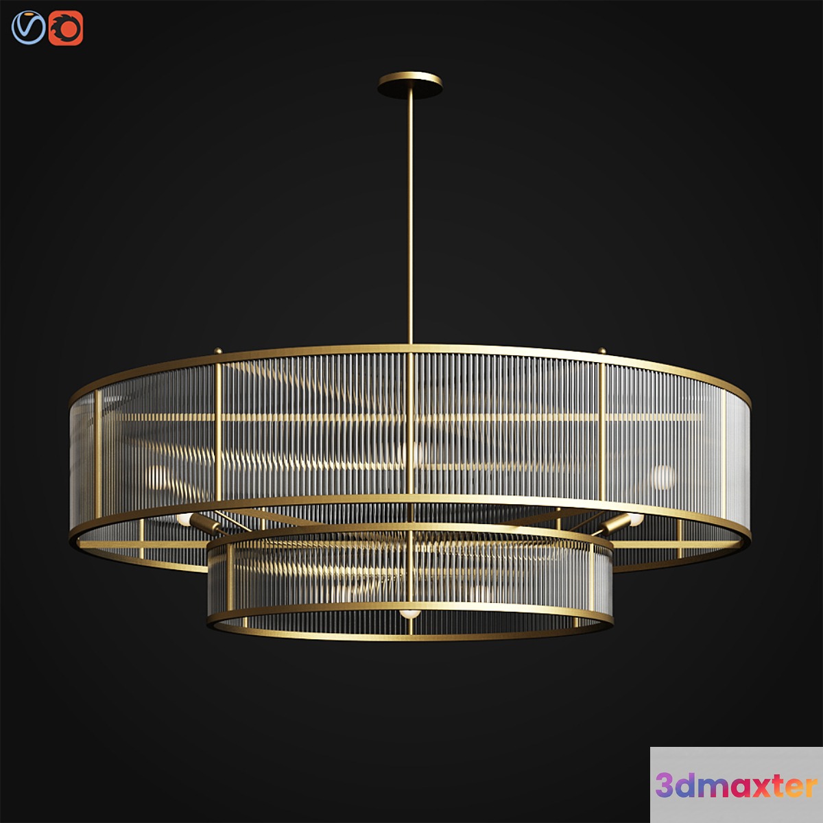 Marais Round Chandelier 72 Restoration Hardware - No.3