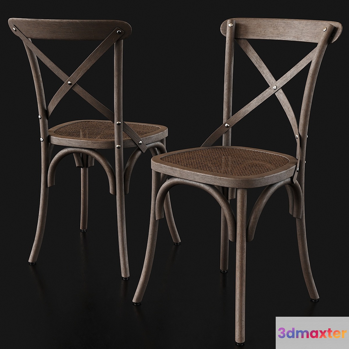 RH MADELEINE SIDE CHAIR 3D Max
