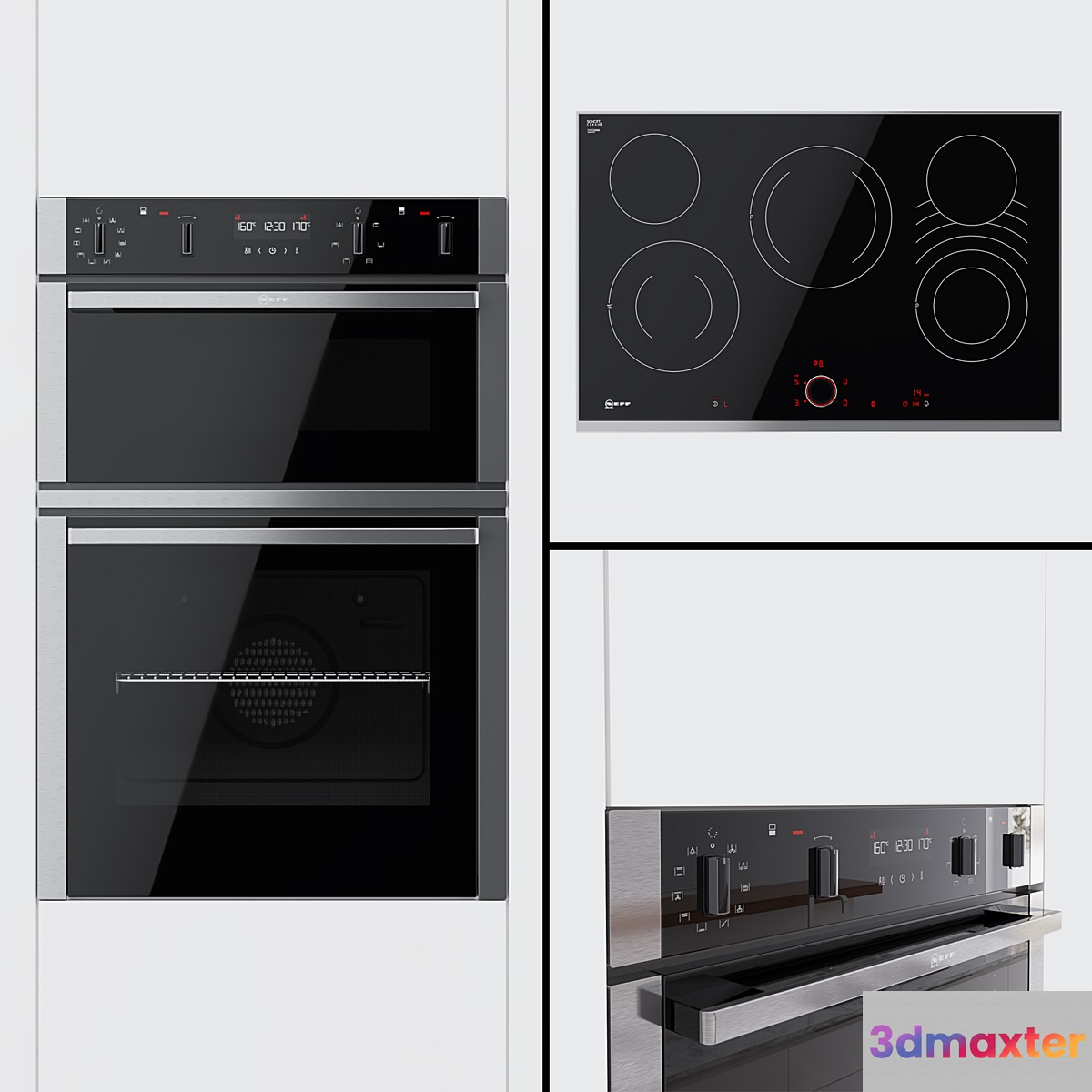 Neff - U2acm7hn0b Dual Oven And T18ts28n0 Hob - No.2