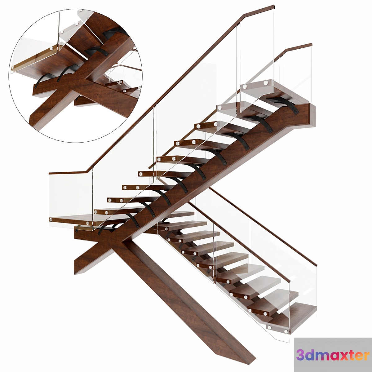 Stairs 1 3D Max