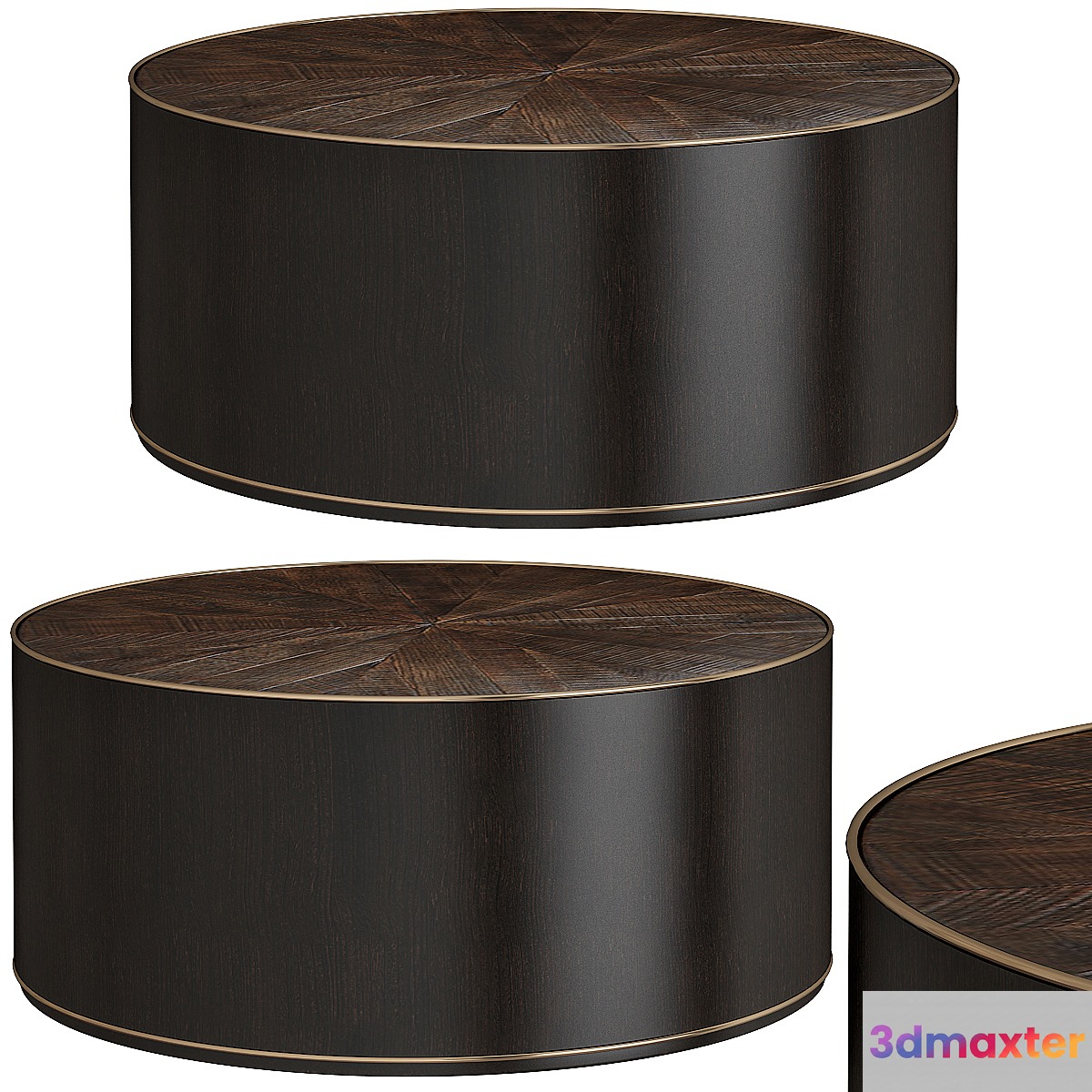 Lucas Round Coffee Table 3D Max