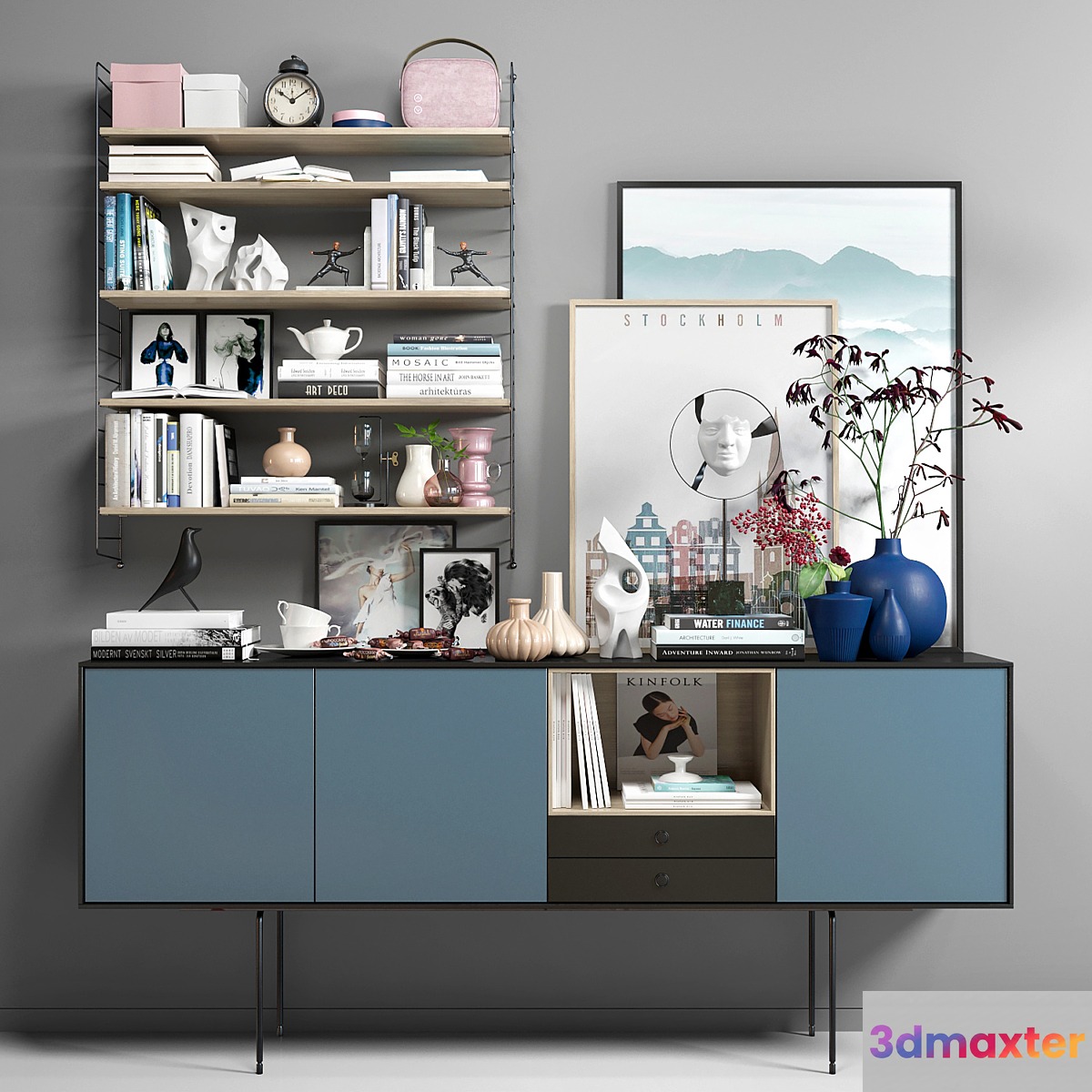Scandinavian_set_008 3D Max