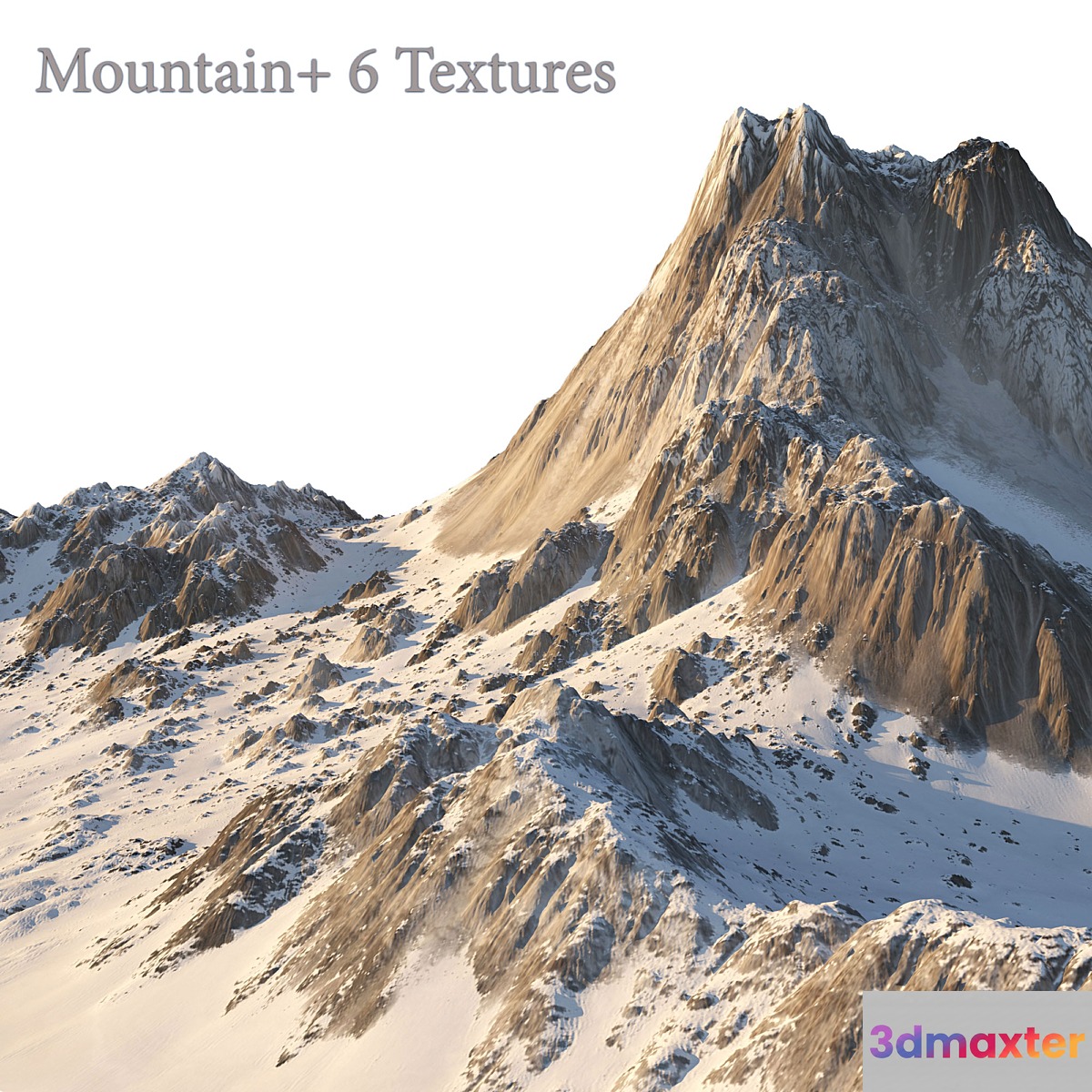 Mountain (6 Textures) 3D Max