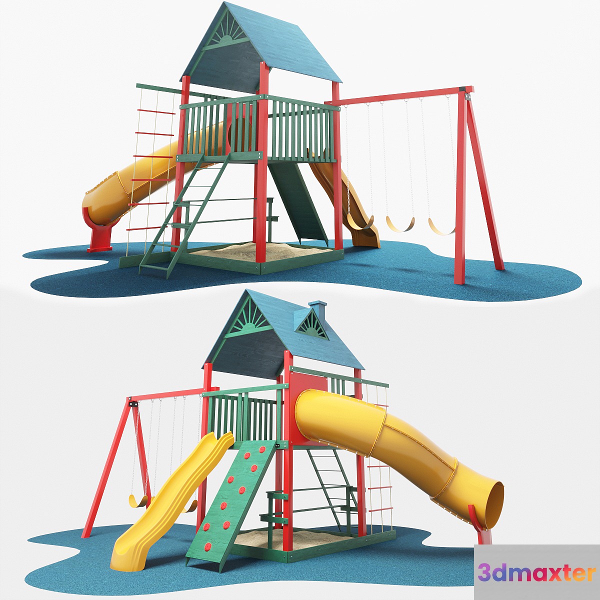 Children's playground 3D Max