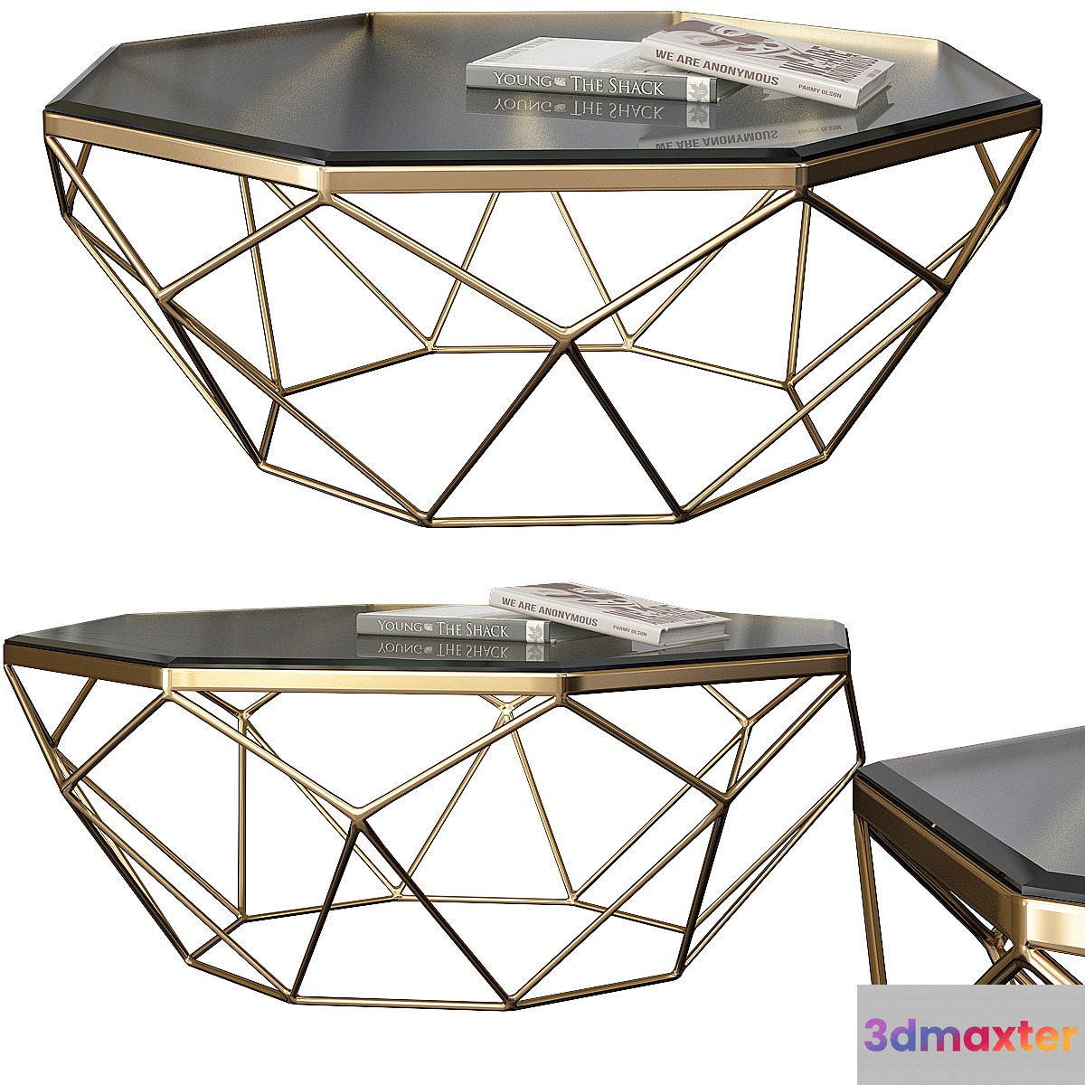 Mystique Glass-Top Coffee Table