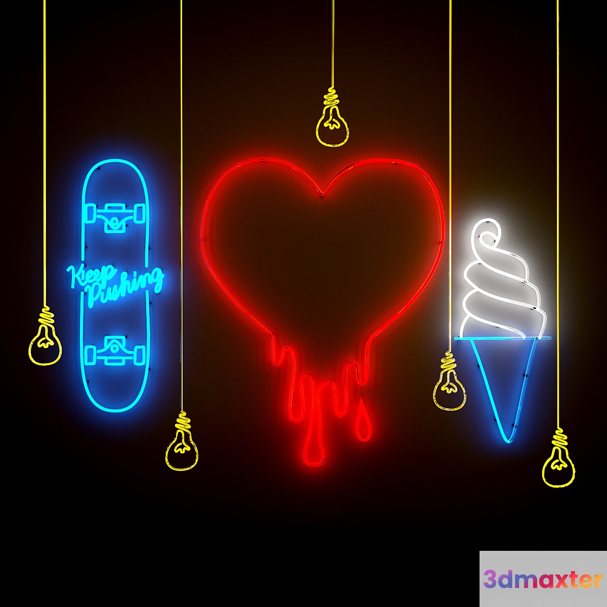 Neon 3D Max