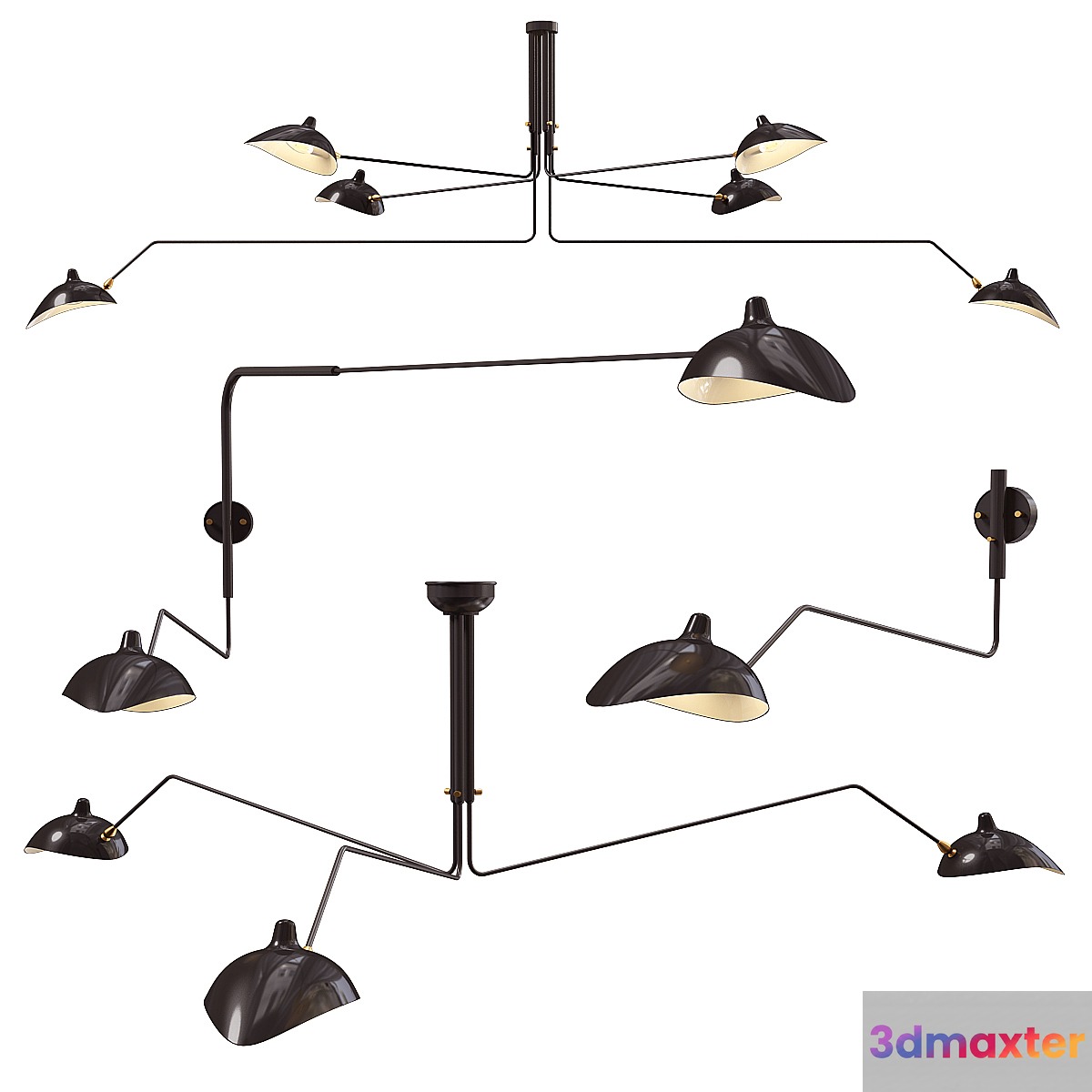 Serge Mouille Light Collection