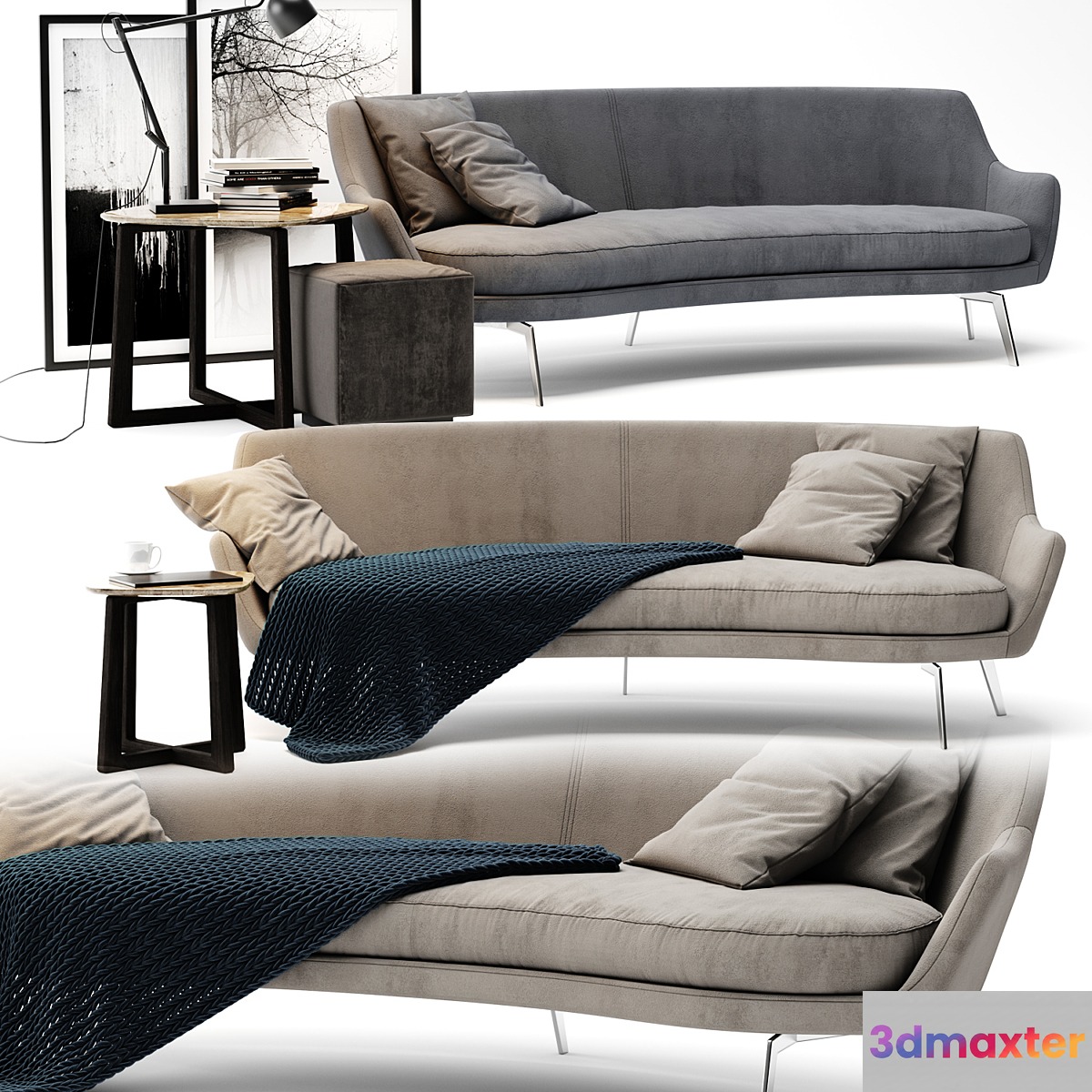 Flexform Guscio Sofa - No.3