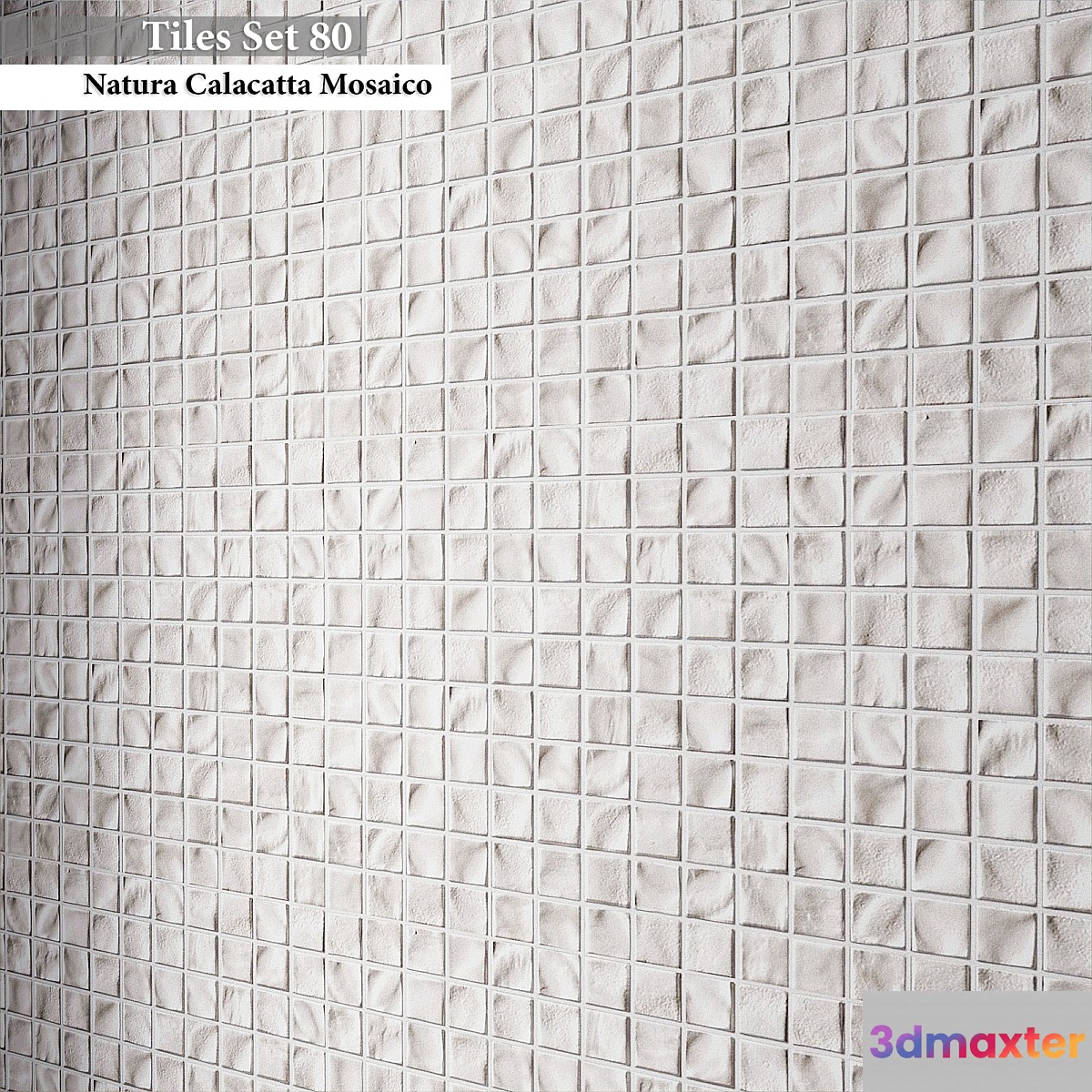 Tiles set 80 3D Max