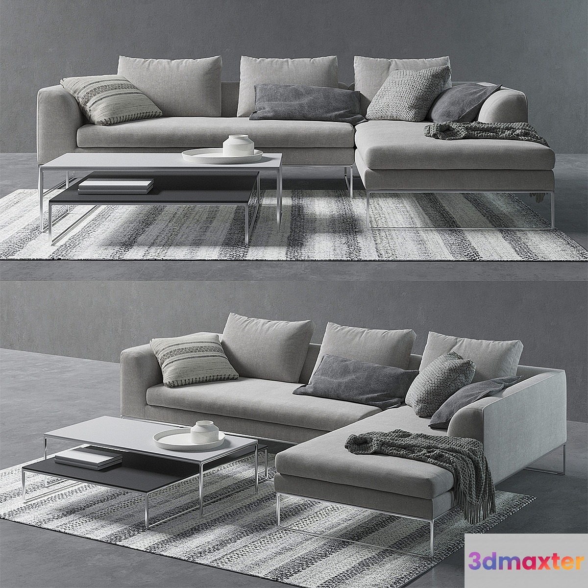 Mell Cor Sofa 3D Max