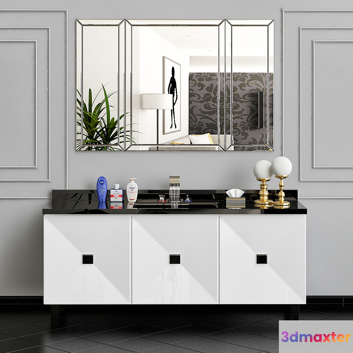 Vanity Units Jetset 3 Doors - No.5