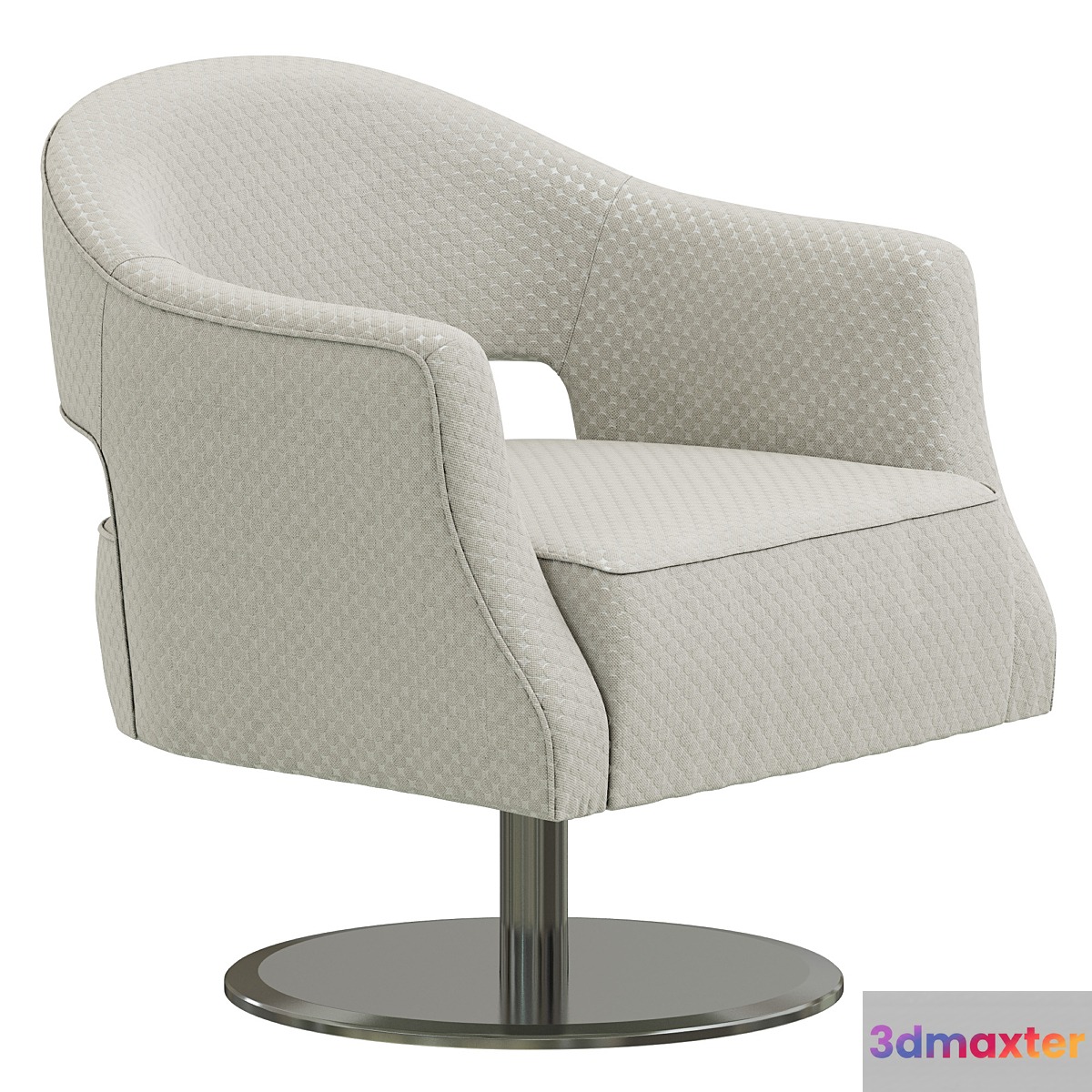 Dantone Home Whitney Chair Swivel 3D Max