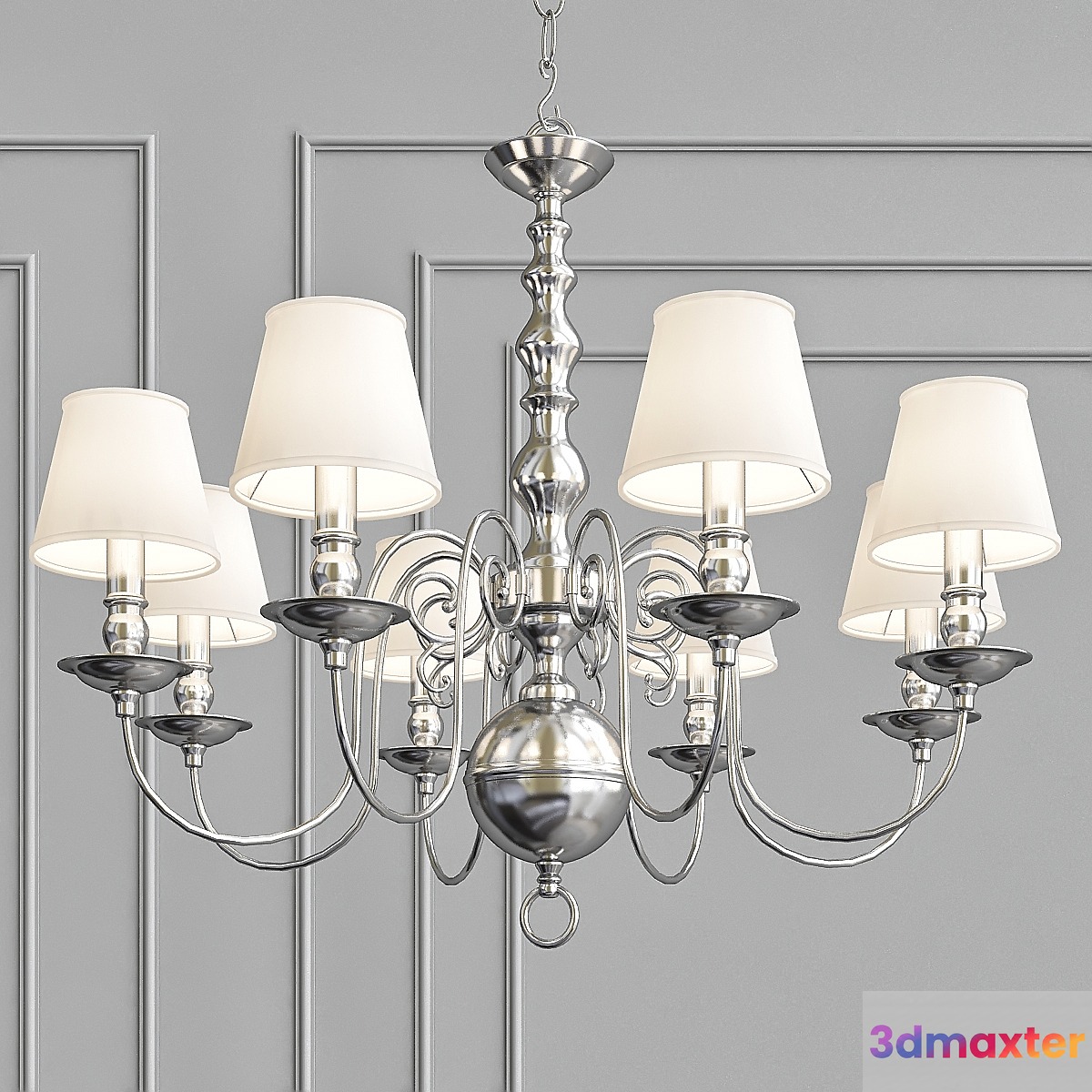 Eichholtz Bourbon Chandelier 3D Max