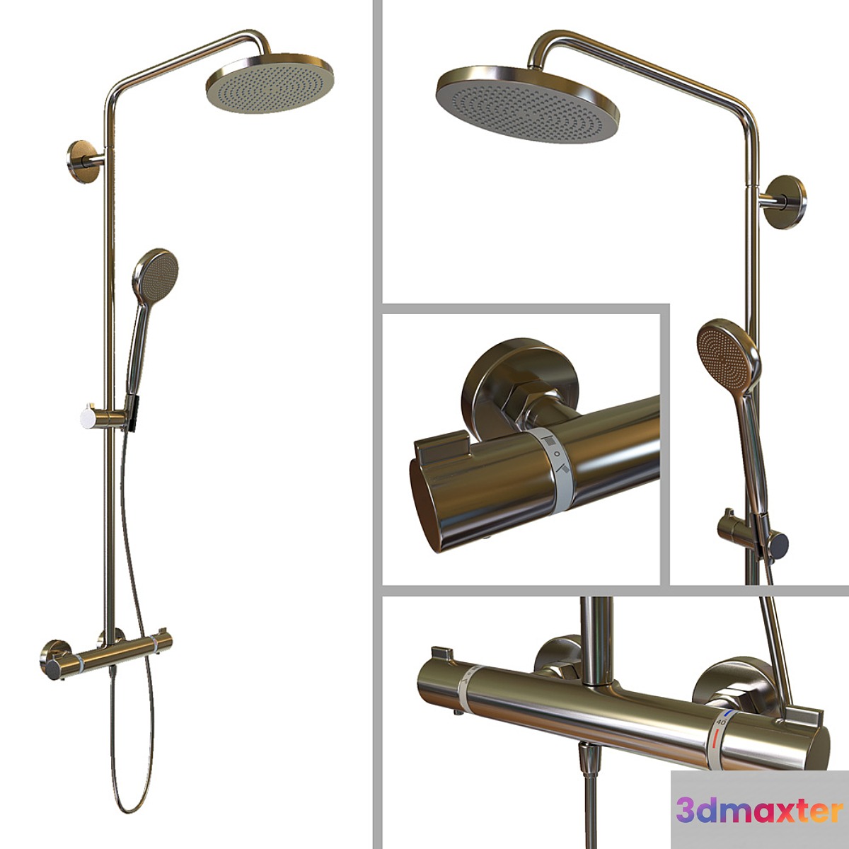 SHOWER RACK Hansgrohe Croma 160 Showerpipe - No.2