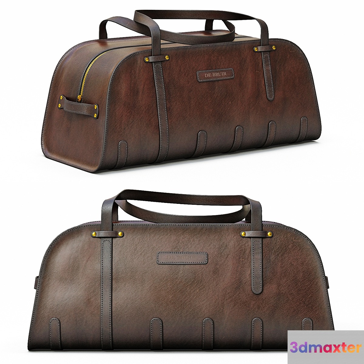 DE BRUIR Leather Sports Bag - No.2