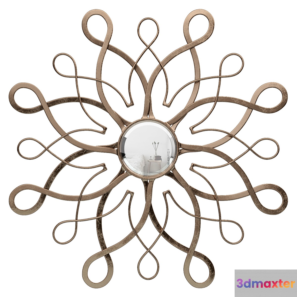 Barnabas Sunburst Accent Mirror RDBL4428
