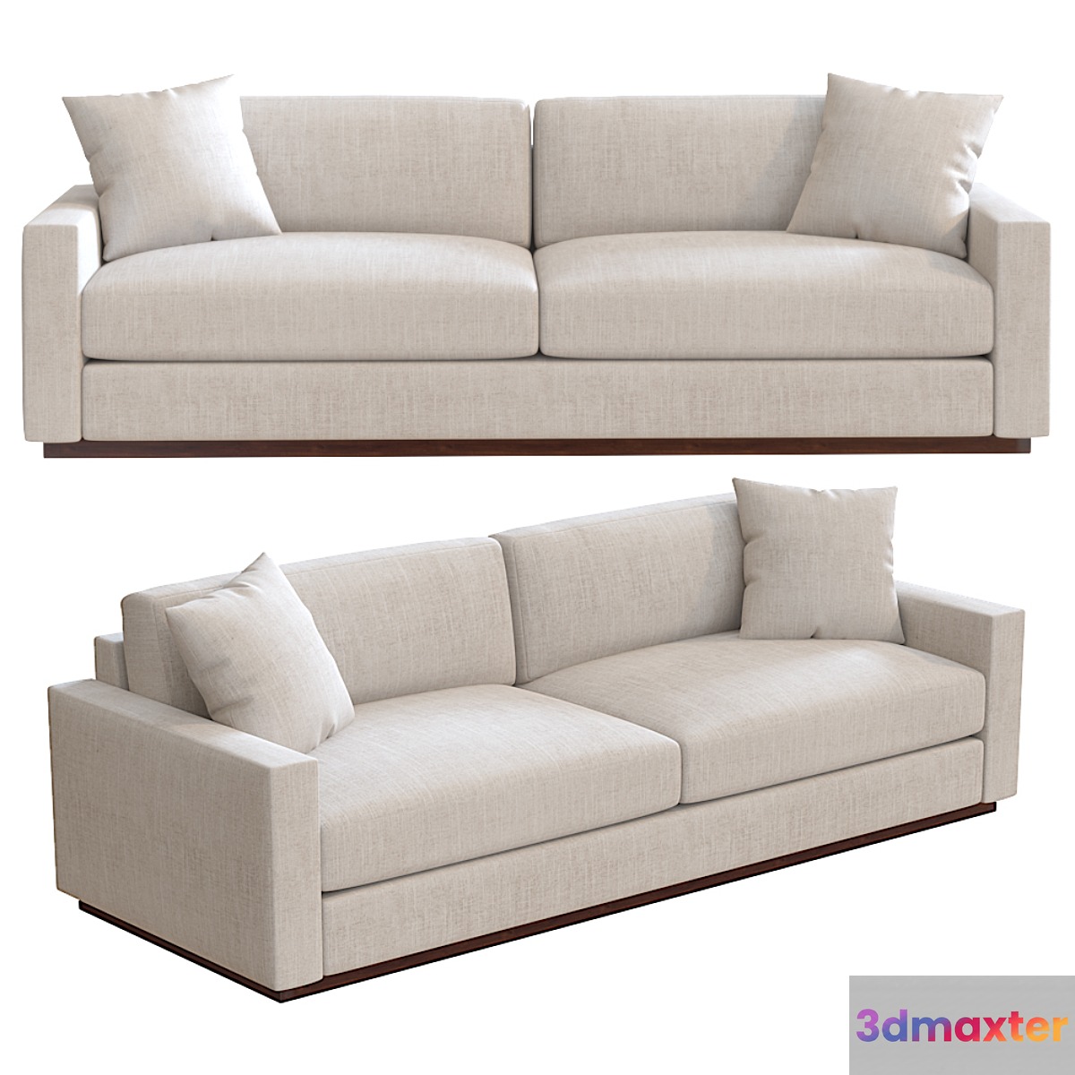 Ralph Lauren Desert Modern Sofa 3D Max