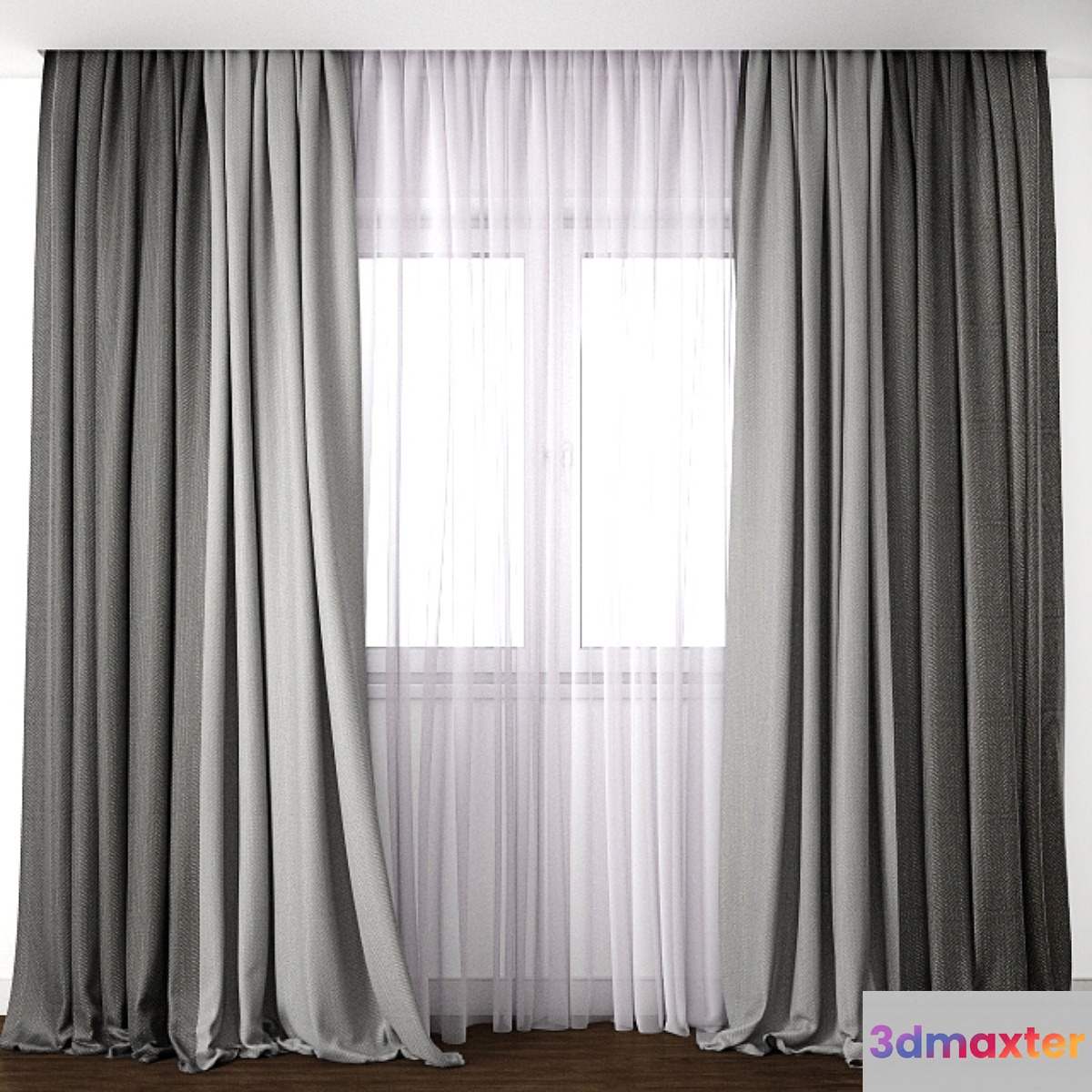 Curtain 48 3D Max