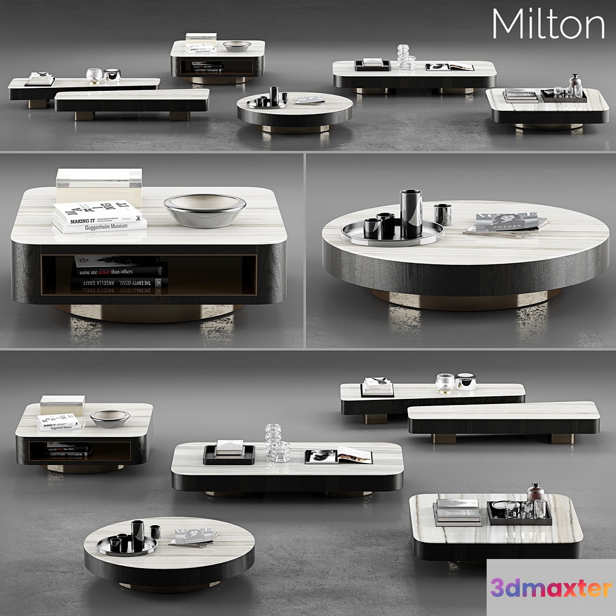 Minotti Milton Coffee Tables - No.2