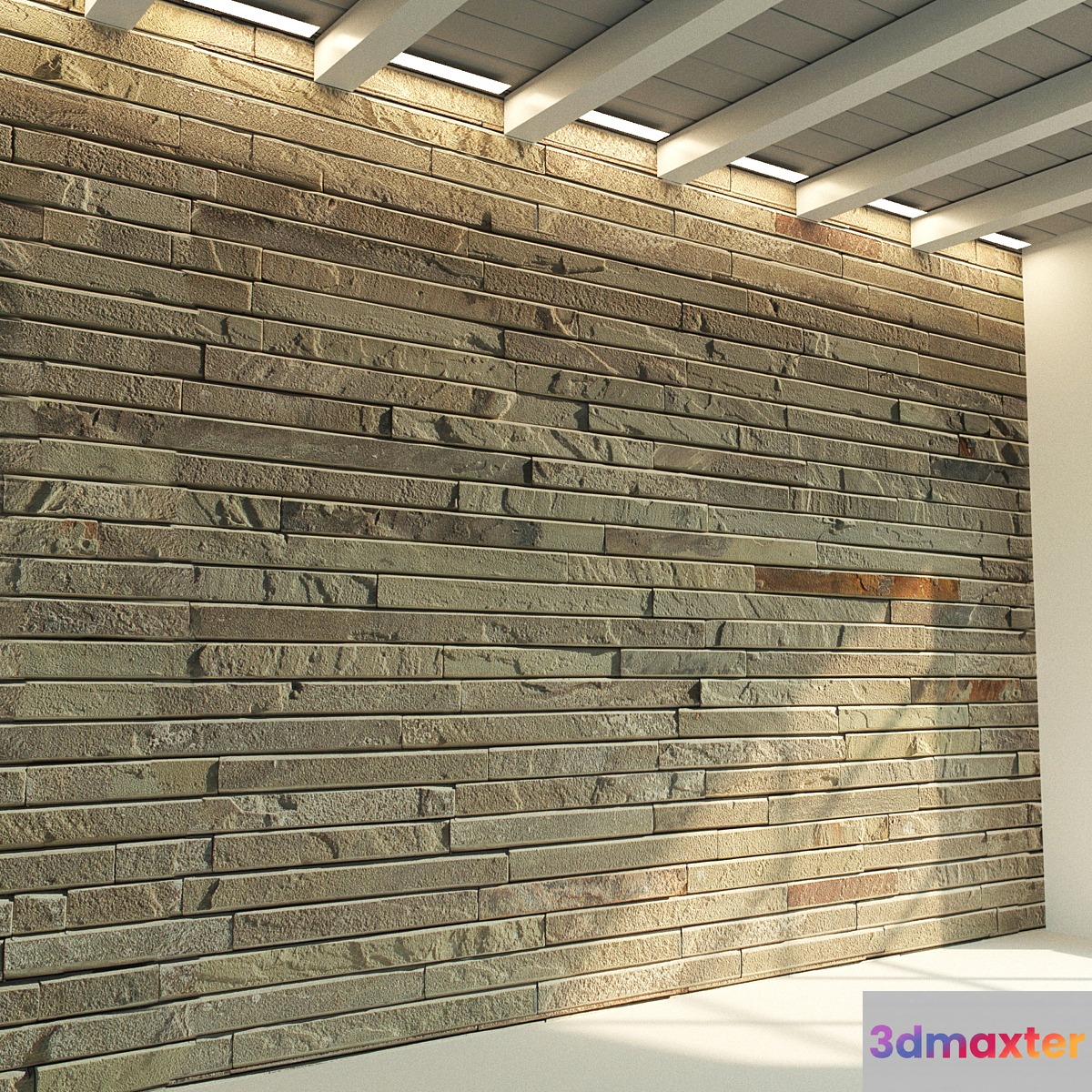 Stone wall 60 3D Max