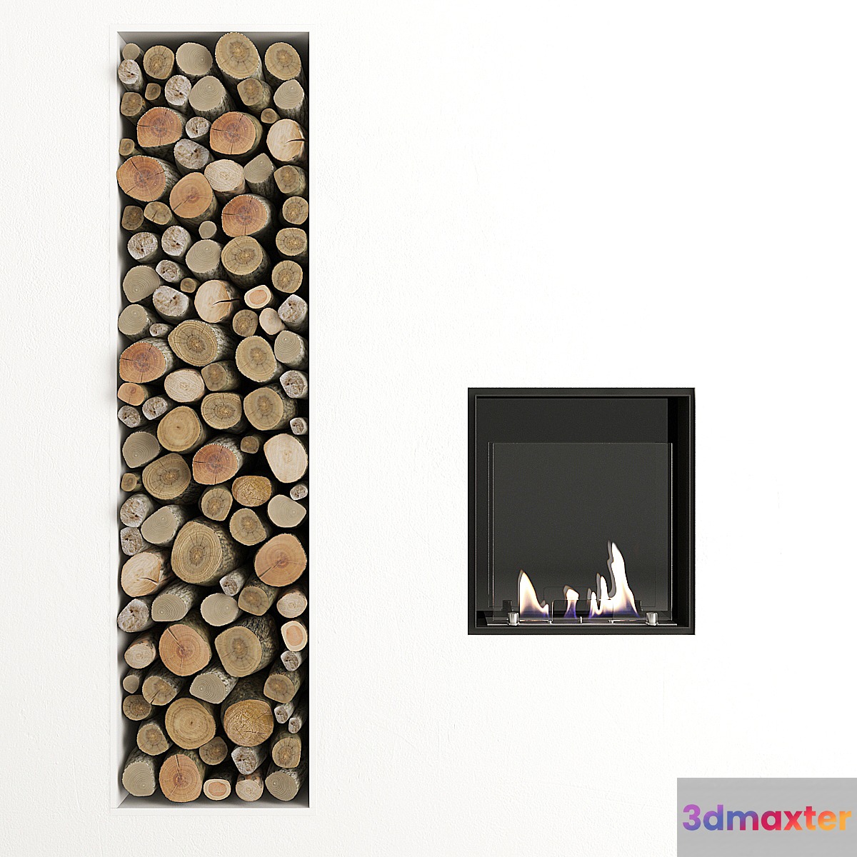 Fireplace and decor by Antonio Lupi - No.2