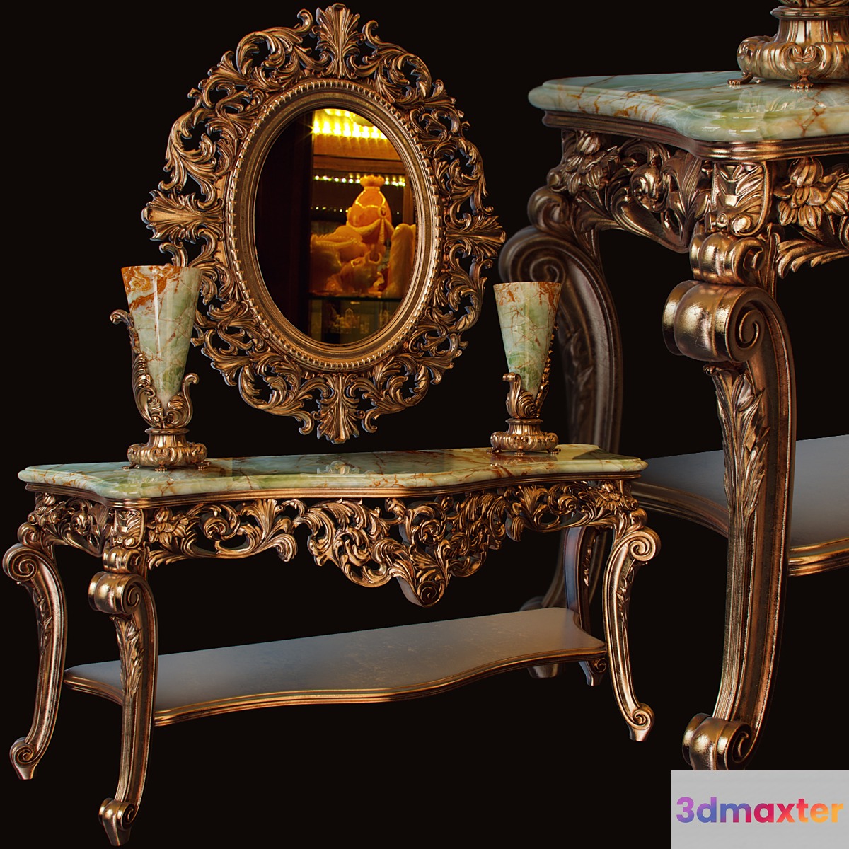 Chelini console 3D Max