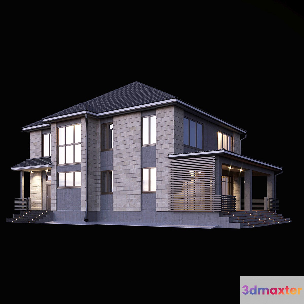 Two-storey house with a terrace - No.3