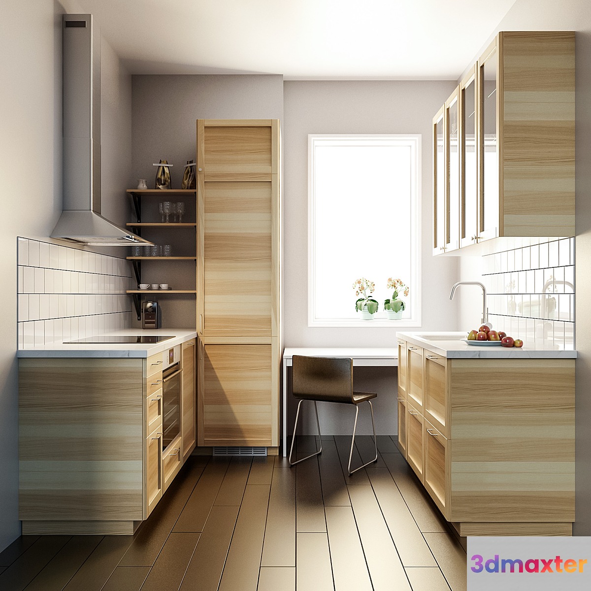 IKEA TORHEMN kitchen 3D Max