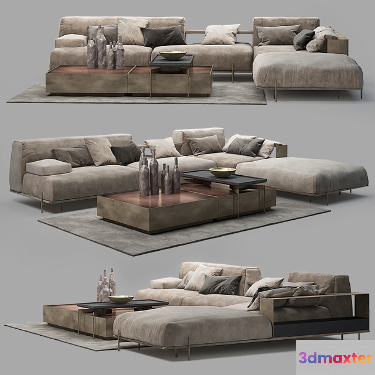 Sofa soho 3D Max Sofa soho 3D Max