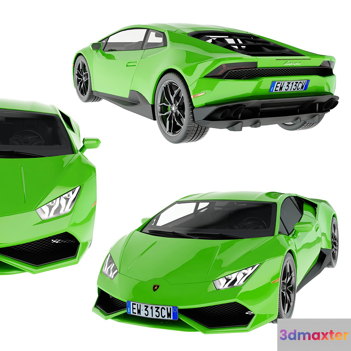 Lamborghini huracan 3D Max