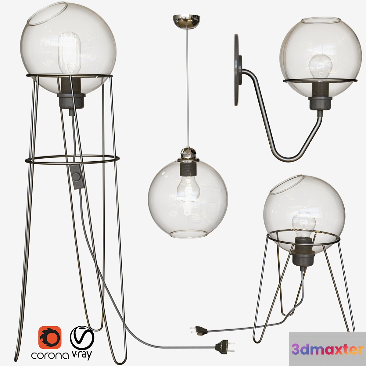 7-Sphere lamp