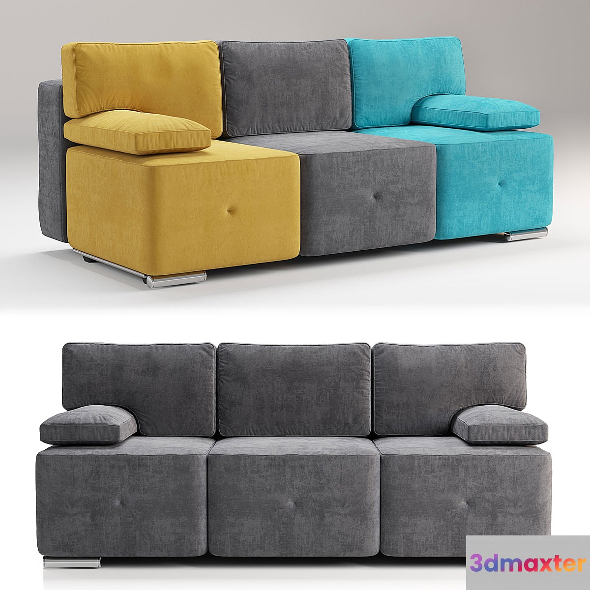 Sofa Javier Luna 3D Max