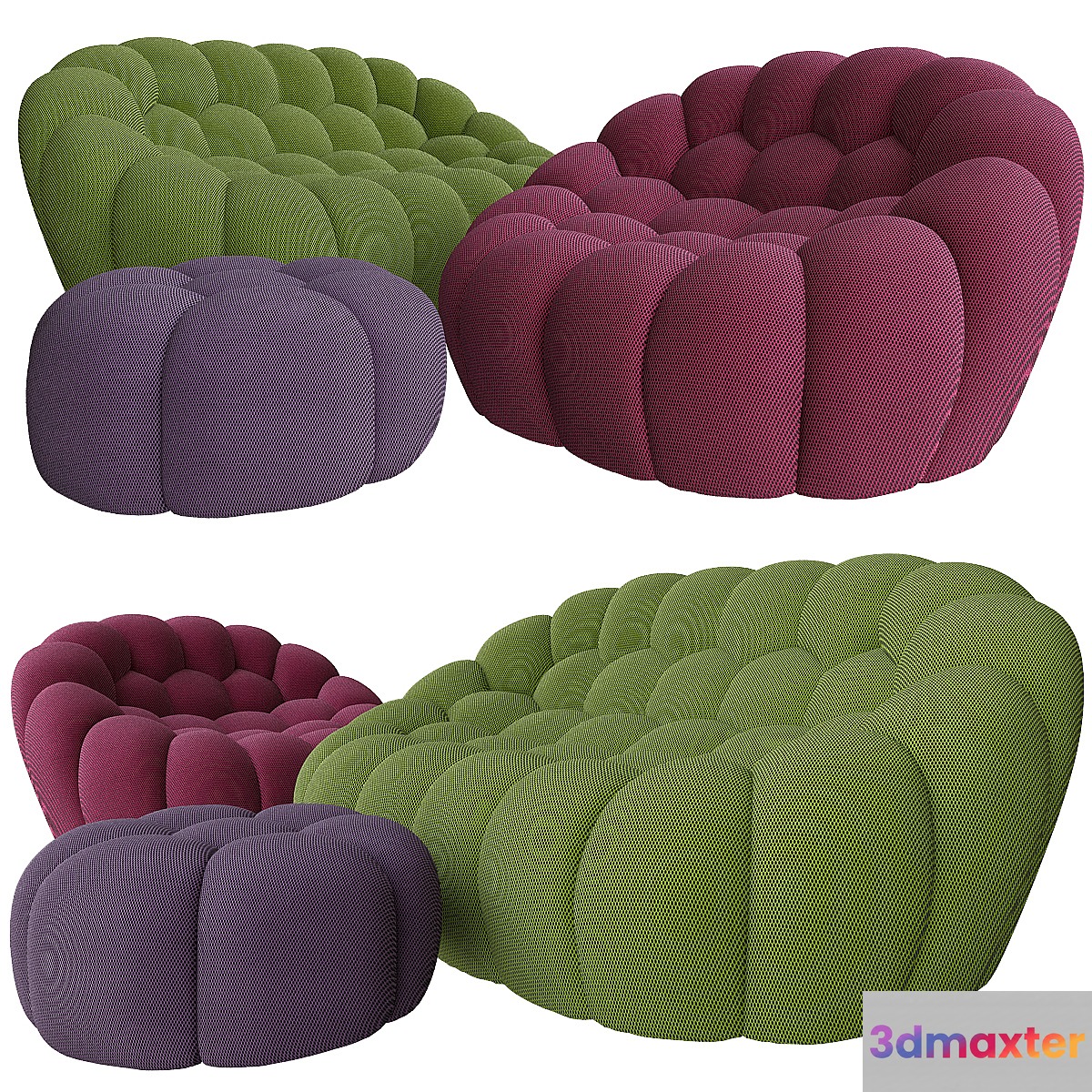 Roche bobois bubble 3D Max