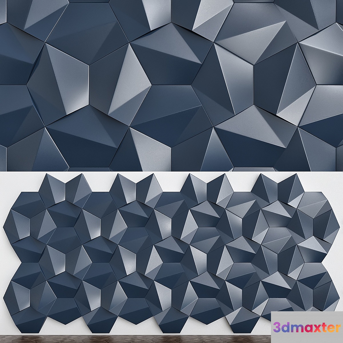 Plaster 3D panels Alivio Adamant series