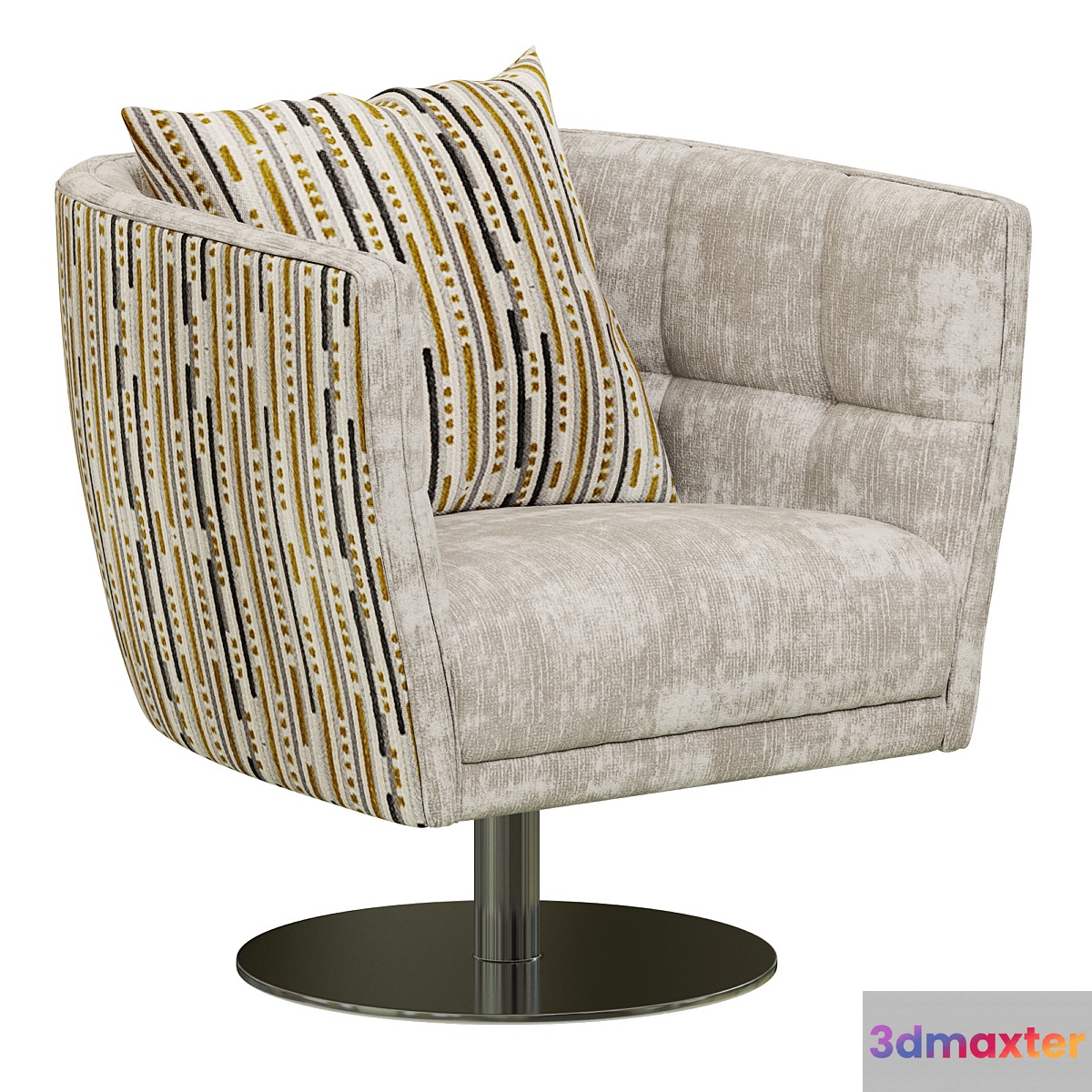 Dantone Home Manhattan Turning Chair 3D Max