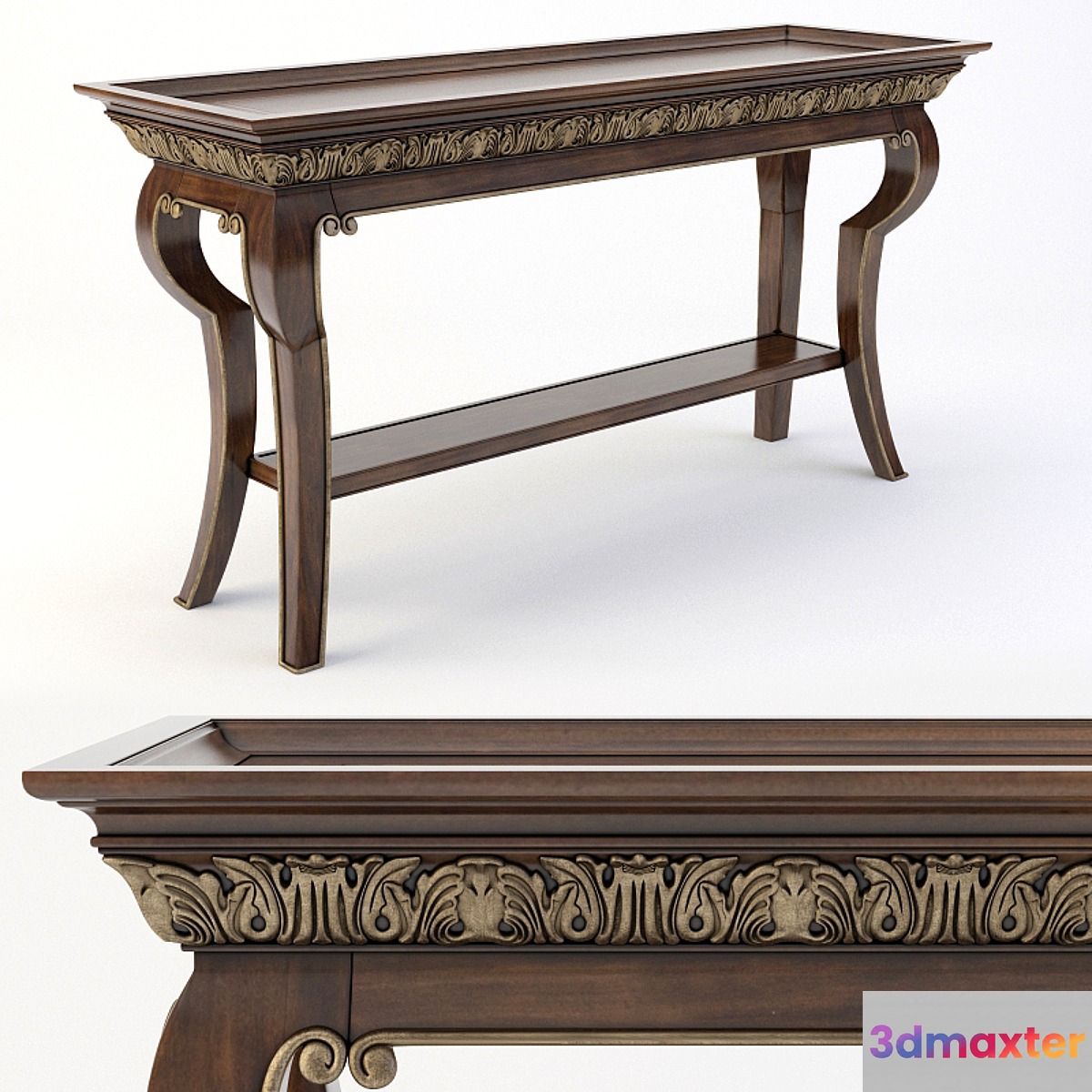 console Bernhardt Villa Medici (355-912) 3D Max