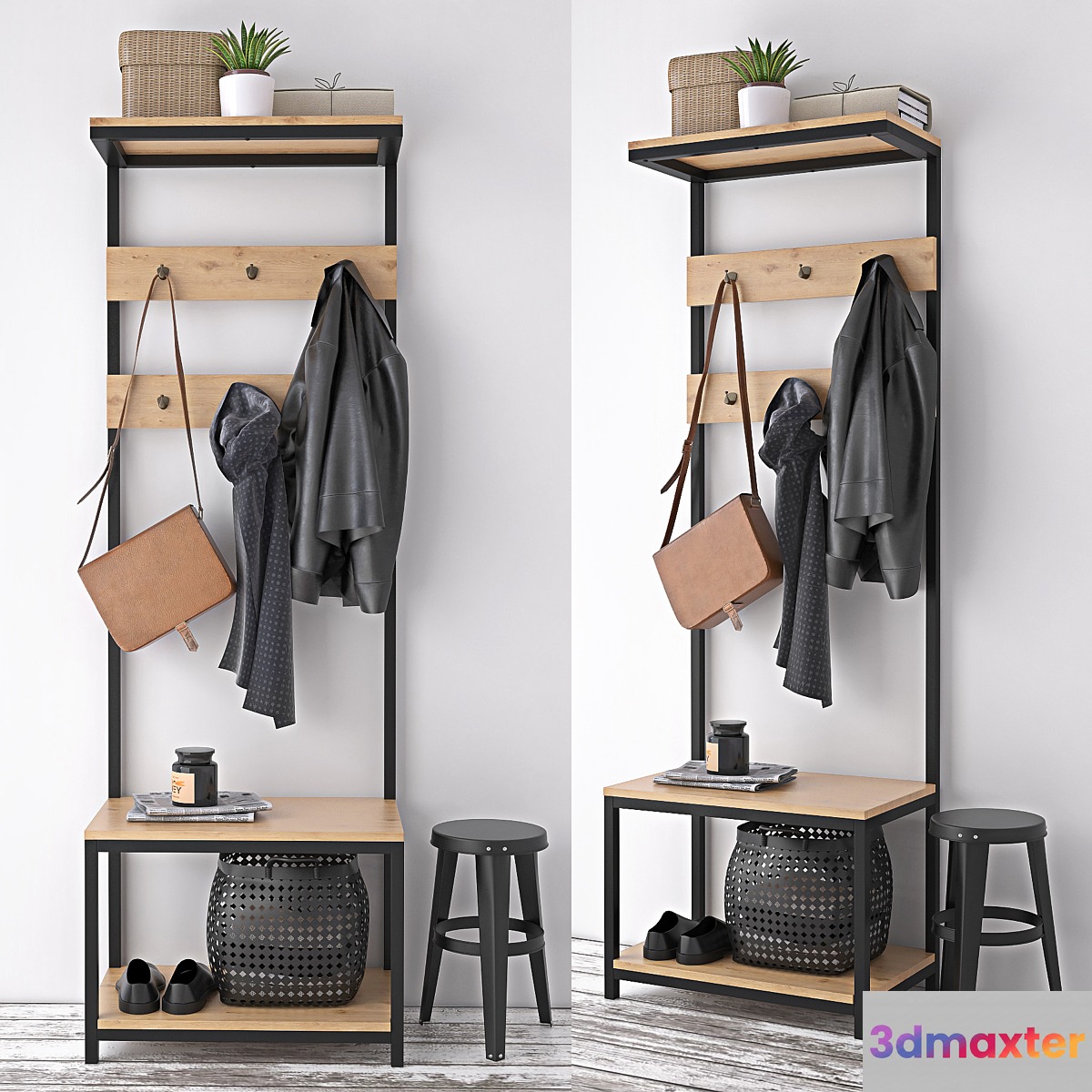 hallway hanger 3D Max