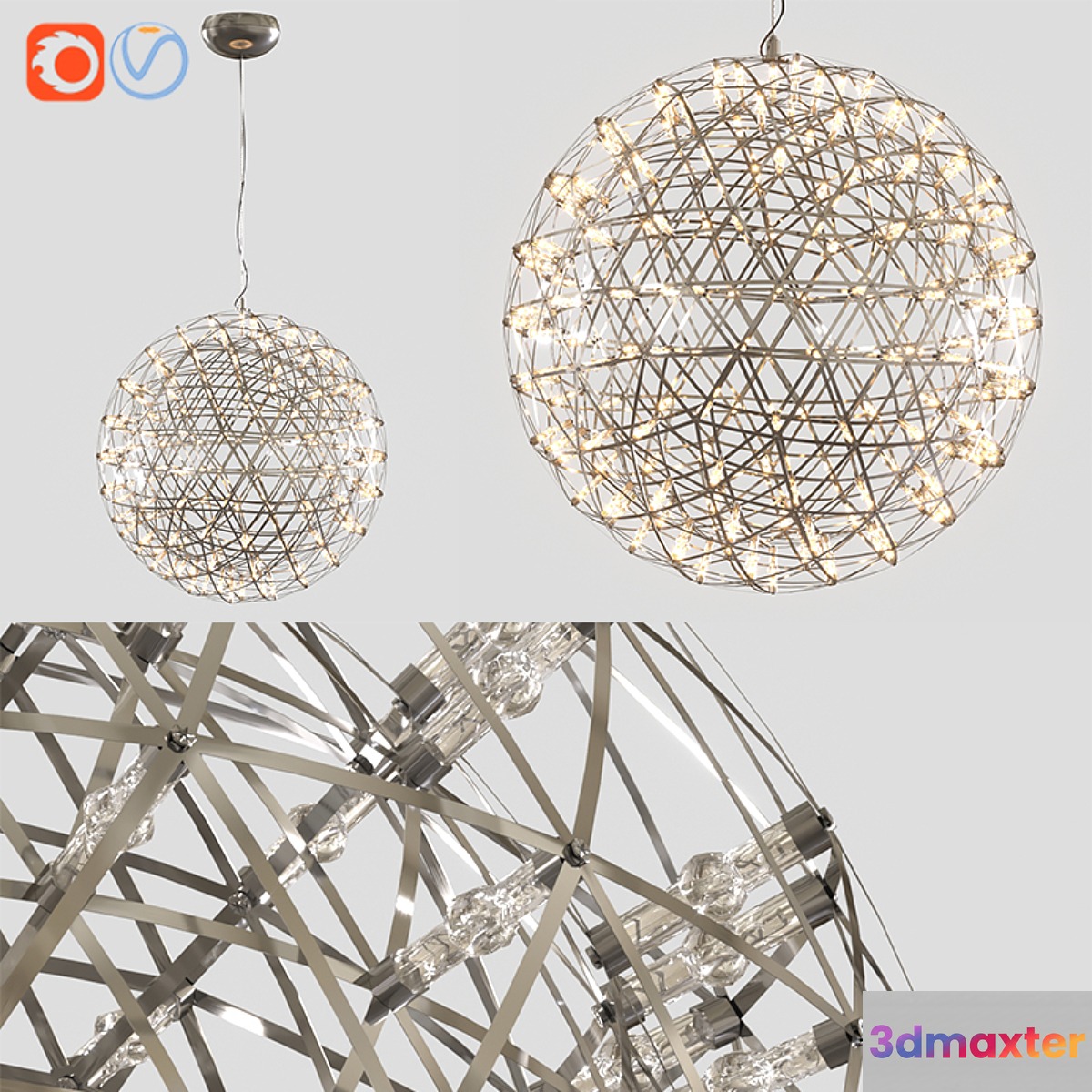 Moooi Raimond R61 Suspended Lamp - No.4