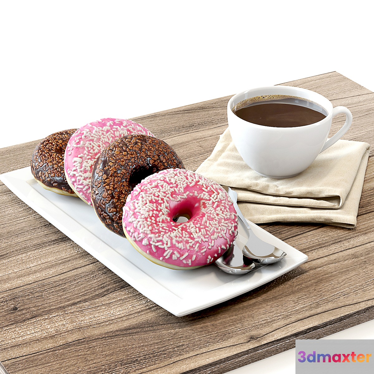 Coffee shop | Donuts set 02