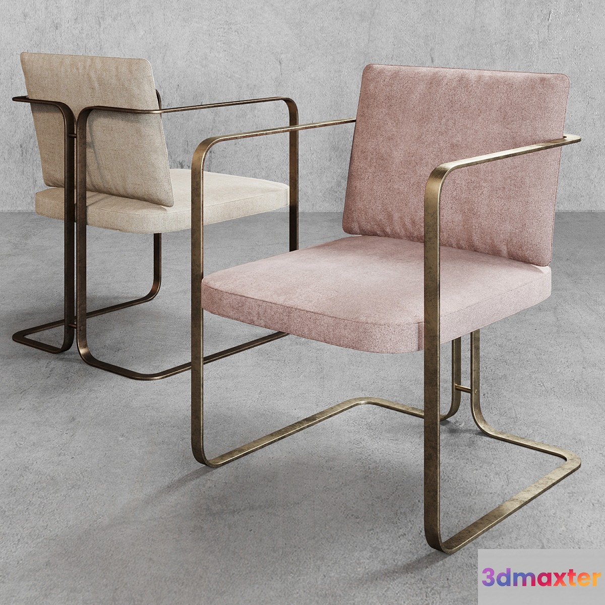 Chair MSE S2 Murena 02 3D Max