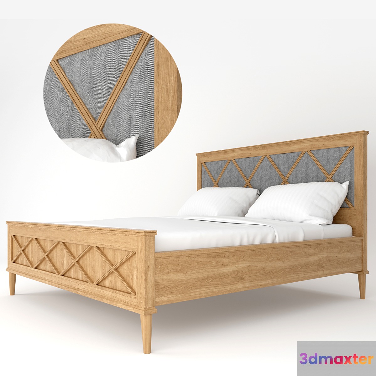 Bed koventry 3D Max