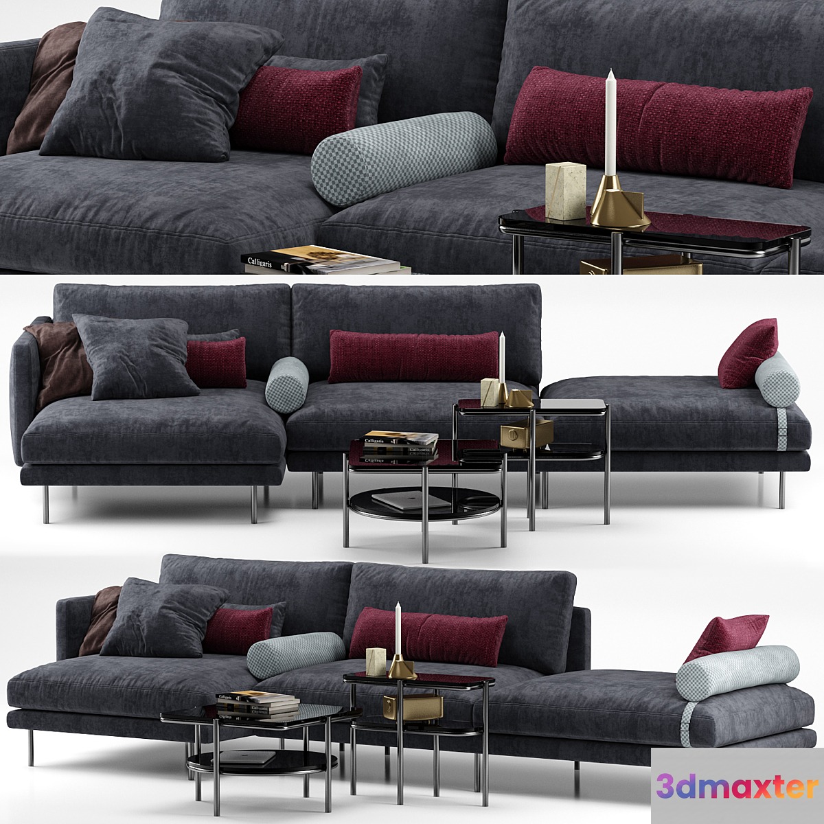 Mies sofa - Calligaris 3D Max
