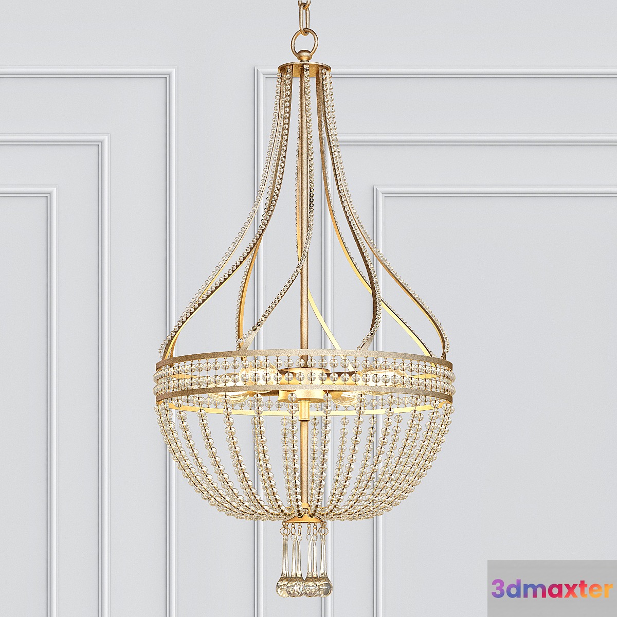 Ingenue chandelier 3D Max