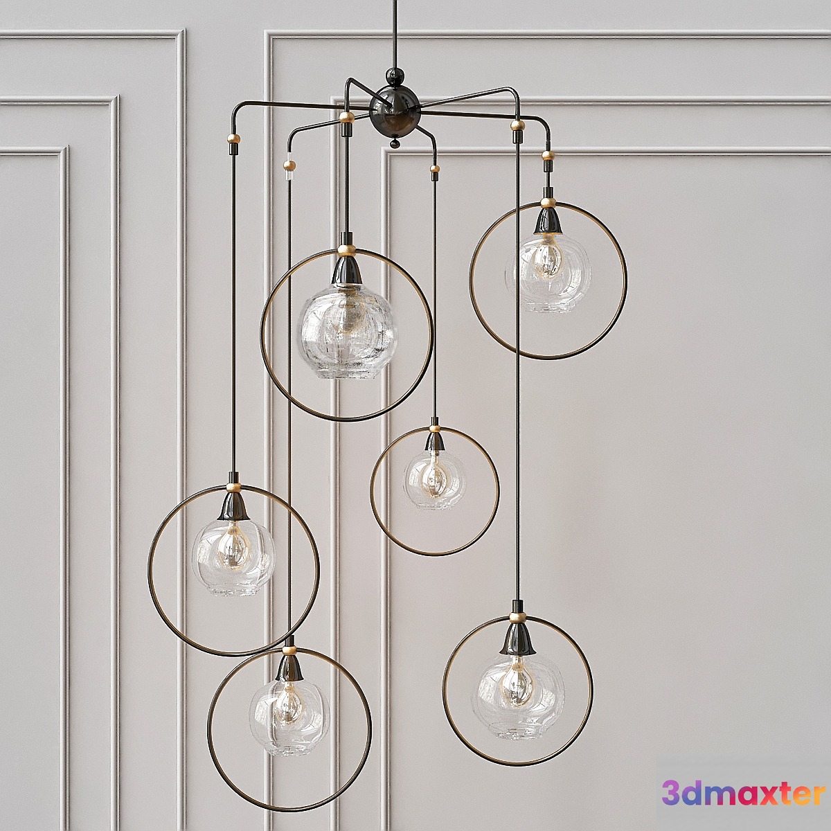 Moorsgate Multi Pendant 3D Max