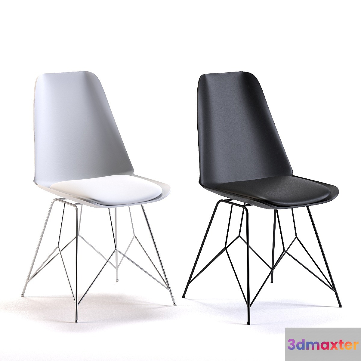 Chair Wire Black & white