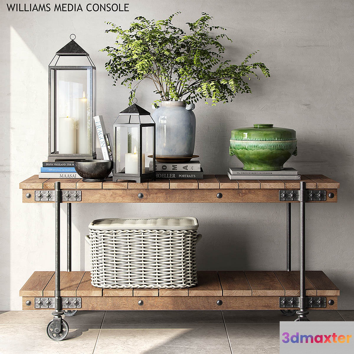 Pottery barn WILLIAMS MEDIA CONSOLE - No.6