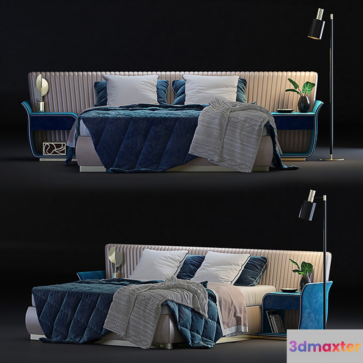 Capital Collection - Allure XL bed