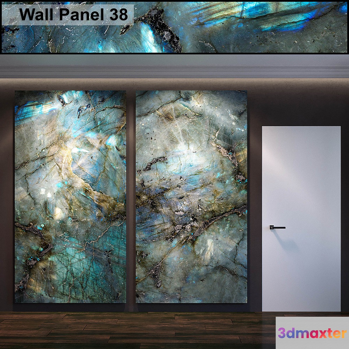 Wall Panel 38 3D Max