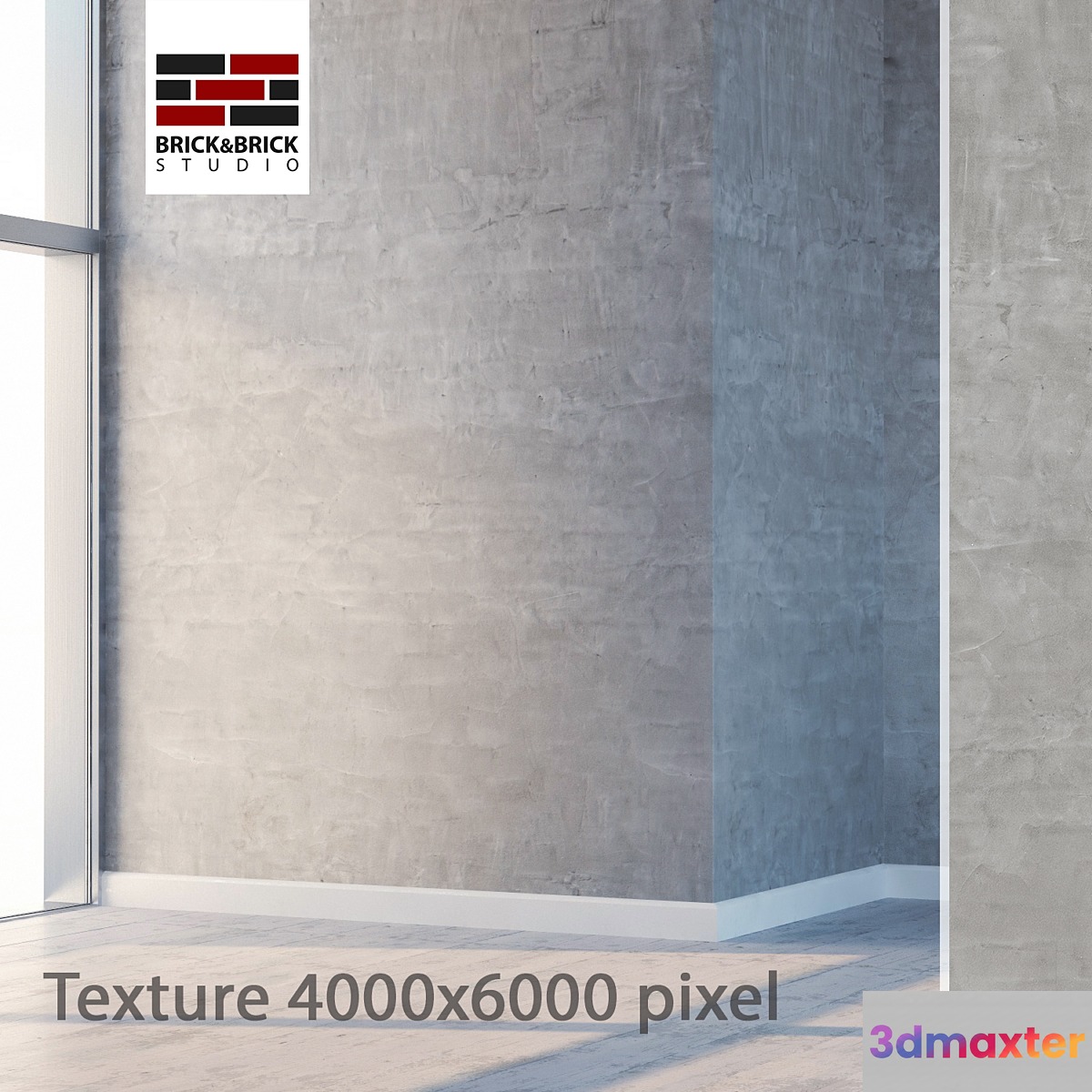 Stucco 097 3D Max